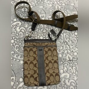 Coach Signature Crossbody Bag Handbag Vintage
